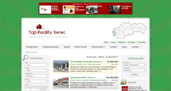 Desktop Screenshot of priestory.reality-senec.eu